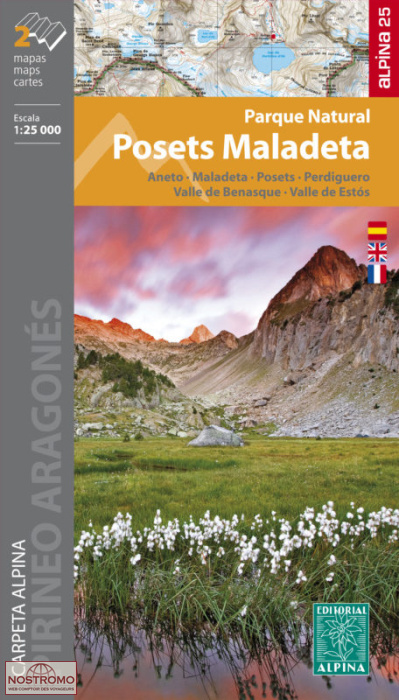 20 POSETS MALADETA | Alpina hiking maps