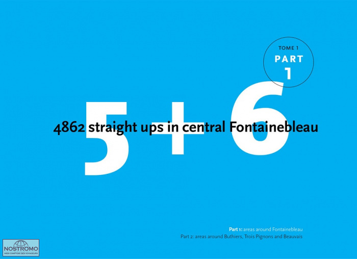 5 + 6 - CENTRAL FONTAINEBLEAU - VOL.1 | Bart van Raaij climbing guide
