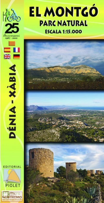 EL MONTGO PARC NATURAL | carte de randonnée Piolet