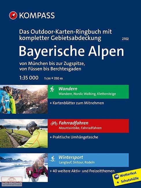 2702 BAVARIAN ALPS | outdoor activities atlas