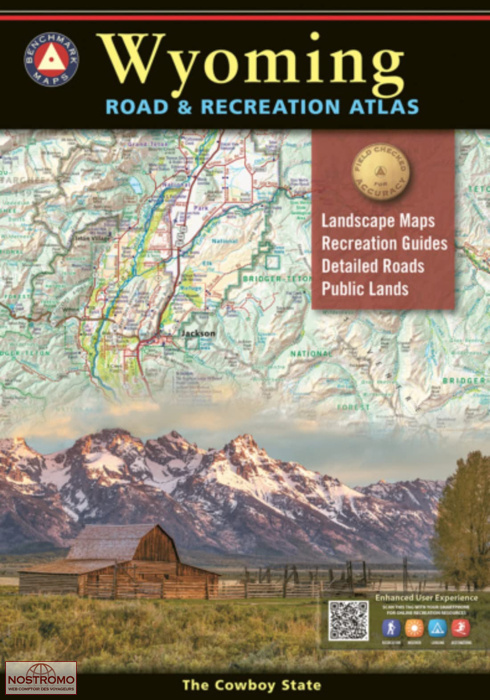 WYOMING | Benchmark travel atlas