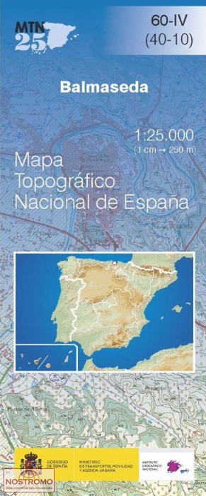 060-4 BALMASEDA | carte topographique CNIG