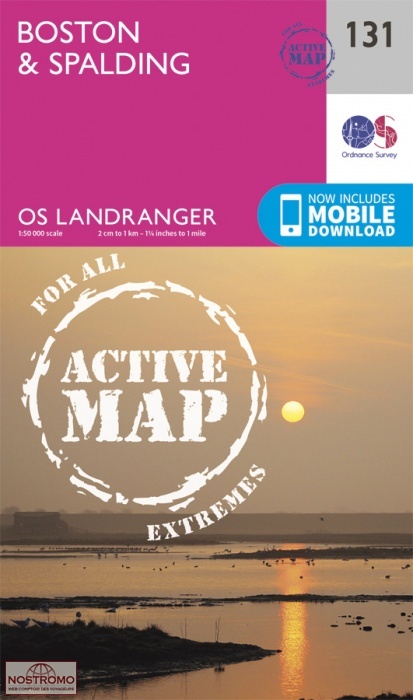 0131 BOSTON & SPALDING | OS hiking map