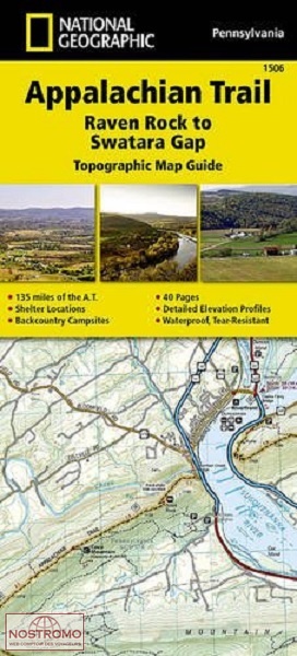 APPALACHIAN TRAIL - RAVEN ROCK TO SWATARA GAP | National Geographic hiking mapguide