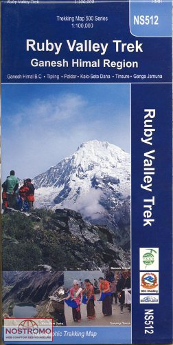 RUBY VALLEY TREK - NS 512 | Nepamaps trekking map
