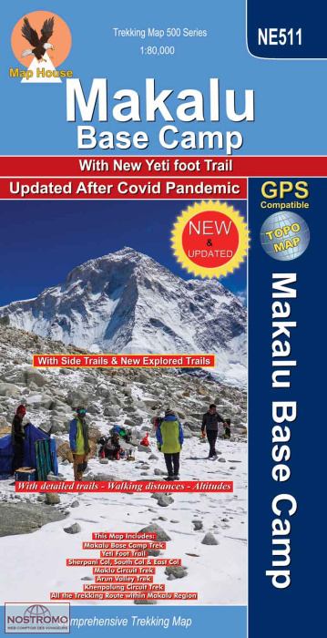 MAKALU BASE CAMP - NE 511 | Nepamaps trekking map