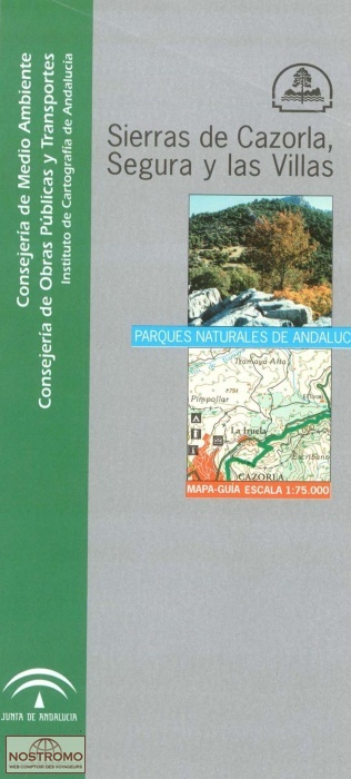 SIERRAS DE CAZORLA, SEGURA Y LAS VILLAS | ICA topographical map