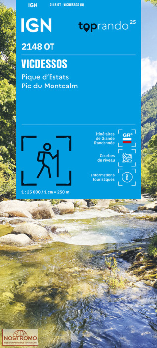 2148OT VICDESSOS | IGN hiking map