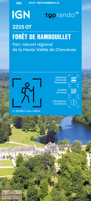 2215OT FORÊT DE RAMBOUILLET | IGN hiking map