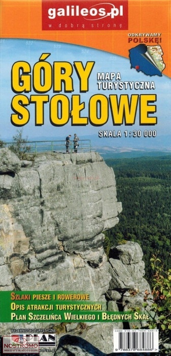 GÓRY STOŁOWE | Plan hiking map