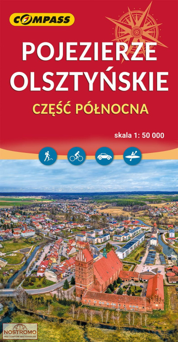 POJEZIERZE OLSZTYŃSKIE | carte de randonnée Compass