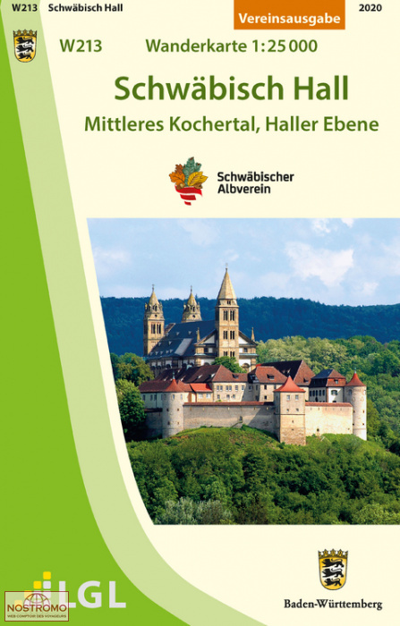 W213 SCHWÄBISCH HALL | LGL hiking map
