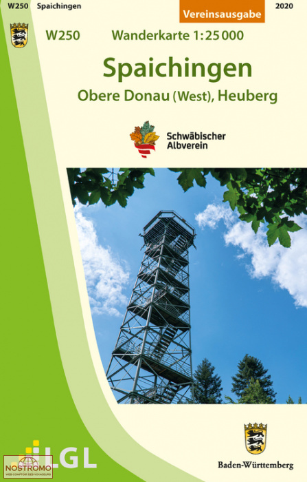 W250 SPAICHINGEN | LGL hiking map