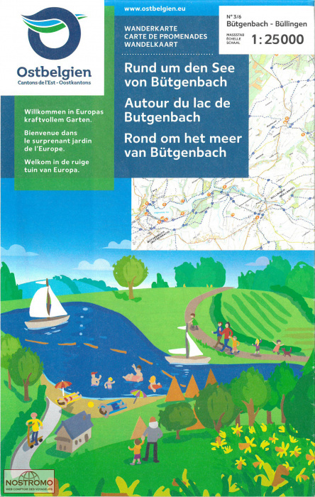 BÜTGENBACH - BÜLLINGEN 3/6 | NGI/IGN hiking map