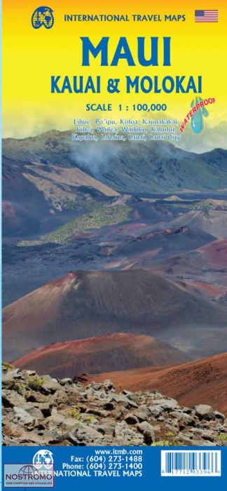 MAUI, KAUAI & MOLOKAI | ITMB travel map