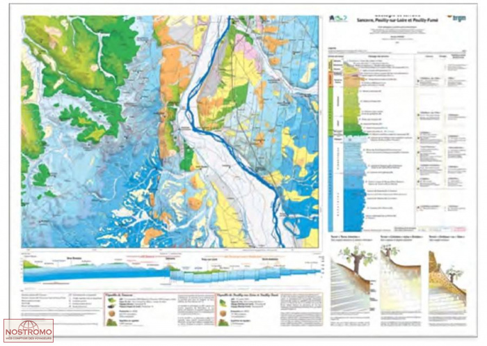 SANCERRE, POUILLY-SUR-LOIRE ET POUILLY-FUMÉ | BRGM geological map