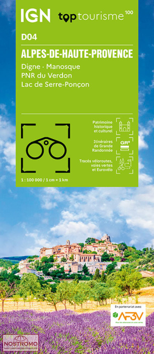 D04 ALPES-DE-HAUTE-PROVENCE | IGN travel map
