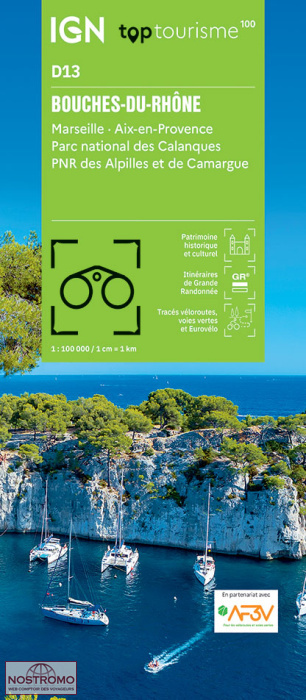 D13 BOUCHES-DU-RHÔNE | IGN travel map