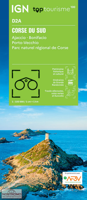 D2A CORSE-DU-SUD | IGN travel map