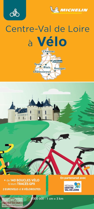 CENTRE-VAL DE LOIRE À VÉLO | Michelin cycling map