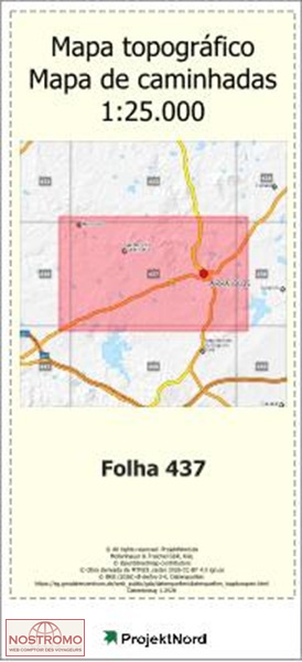 437 ARRAIOLOS | carte topographique Projektnord
