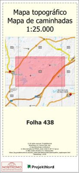 438 IGREJINHA | Projektnord topographic map