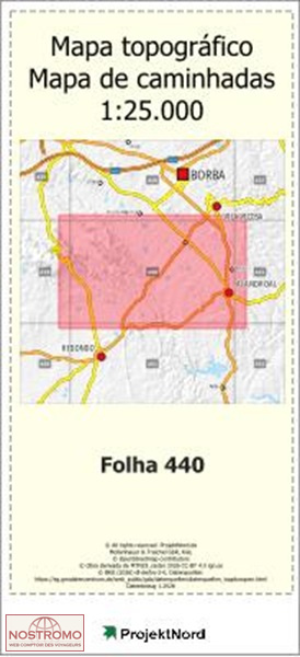 440 ALANDROAL | Projektnord topographic map