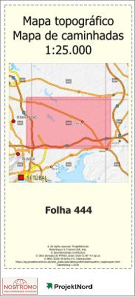 444 RIO FRIO (PALMELA) | Projektnord topographic map