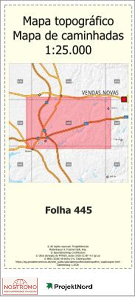 445 LANDEIRA | Projektnord topographic map