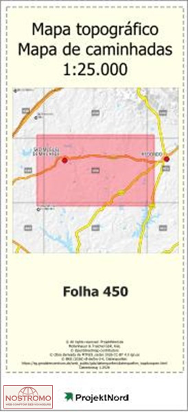 450 SAO MIGUEL DE MACHEDE | Projektnord topographic map