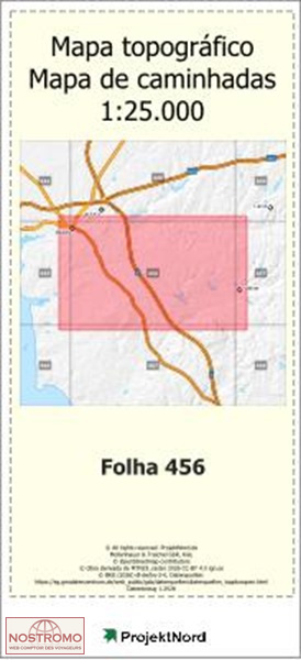 456 FANGARIFAU (ALCACER DO SAL) | Projektnord topographic map