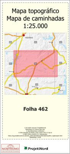 462 SANTIAGO MAIOR | Projektnord topographic map