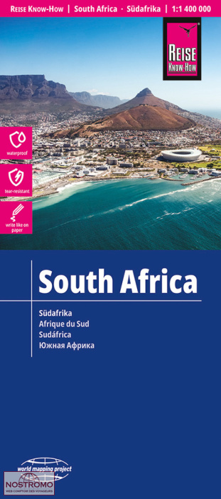 AFRIQUE DU SUD | carte routière Reise Know-How