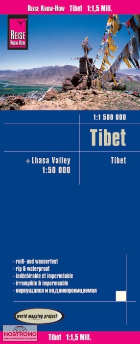 TIBET | Reise Know-How road map