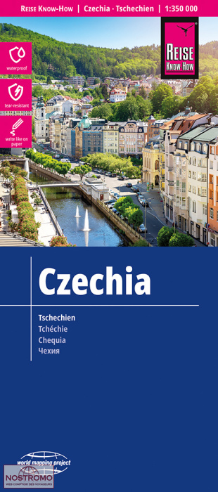 CZECH REPUBLIC | Reise Know-How road map