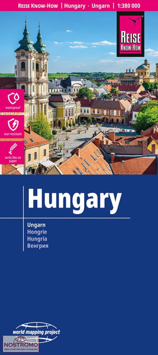 HUNGARY | Reise Know-How road map