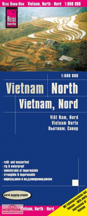 VIETNAM NORTH | Reise Know-How road map