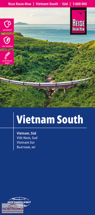 VIETNAM SOUTH | road map Reise Know-How