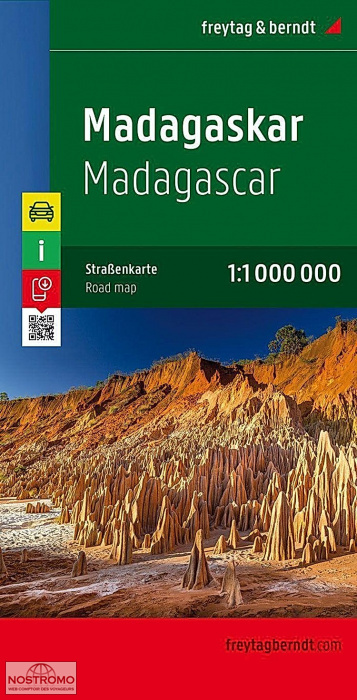 MADAGASCAR | carte routière Freytag & Berndt