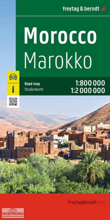 MAROC | carte routière Freytag & Berndt