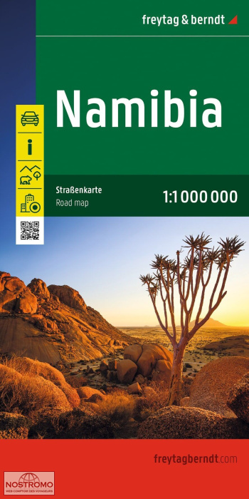 NAMIBIE | carte routière Freytag & Berndt