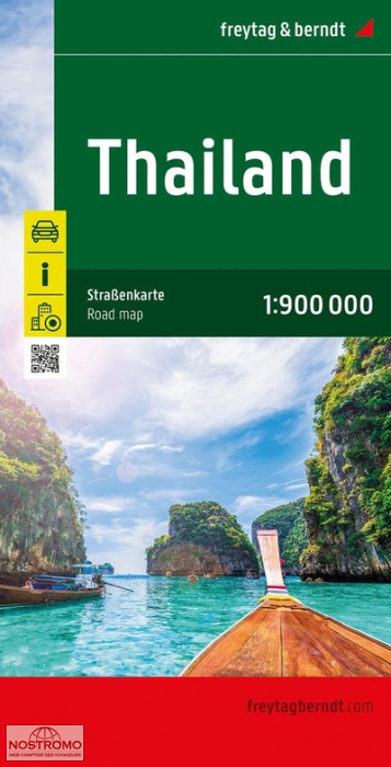 THAÏLANDE | carte routière Freytag & Berndt