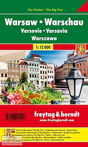 WARSAW | Freytag & Berndt street map