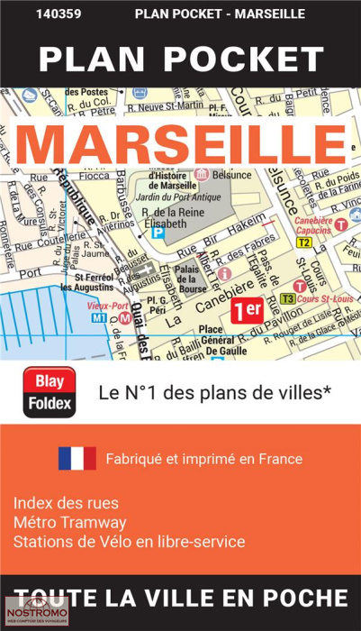 MARSEILLE | Blay Foldex street map