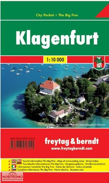KLAGENFURT | Freytag & Berndt street map