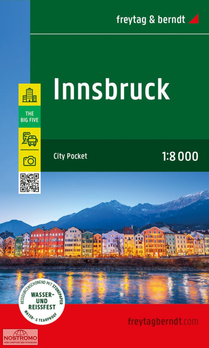 INNSBRUCK | Freytag & Berndt street map