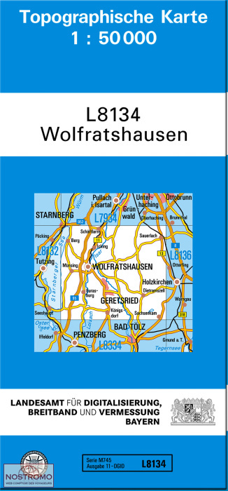 L7346 WALDKIRCHEN | carte topographique LDBV