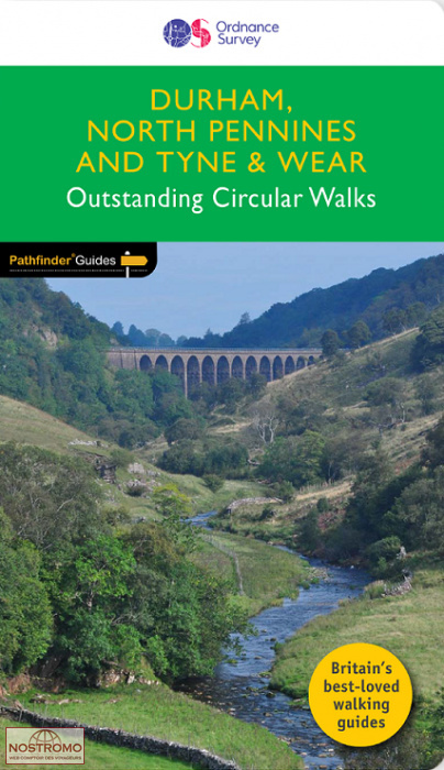 DURHAM, NORTH PENNINES AND TYNE & WEAR | guide de randonnée OS Pathfinder