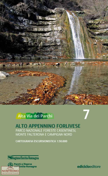 07 ALTO APPENNINO FORLIVESE | Ediciclo hiking map