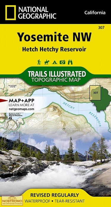 YOSEMITE NORTHWEST | National Geographic hiking map